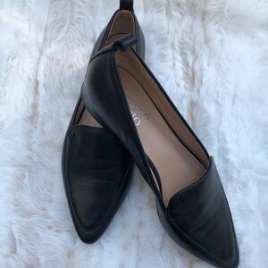 Franco Sarto Balica Loafer’s Black LeatherSize 7,5 Like New Excellent Condition